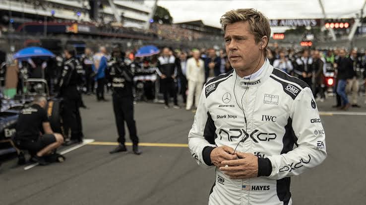 Brad Pitt Takes Hollywood Racing at Full Speed